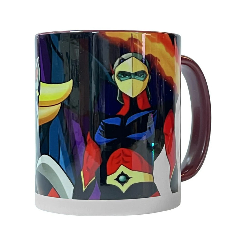 UFO Robot Grendizer Mug - Burgundy - كأس